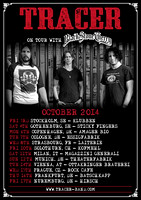 Tracer “Black Stone Cherry" European Tour Poster, October '14