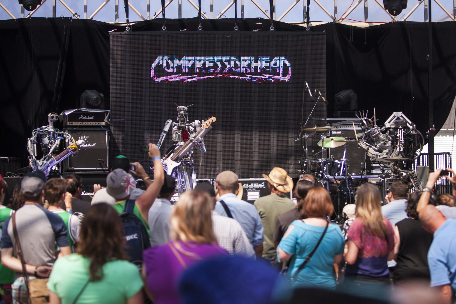 Compressorhead @ Adelaide Big Day Out ’13
