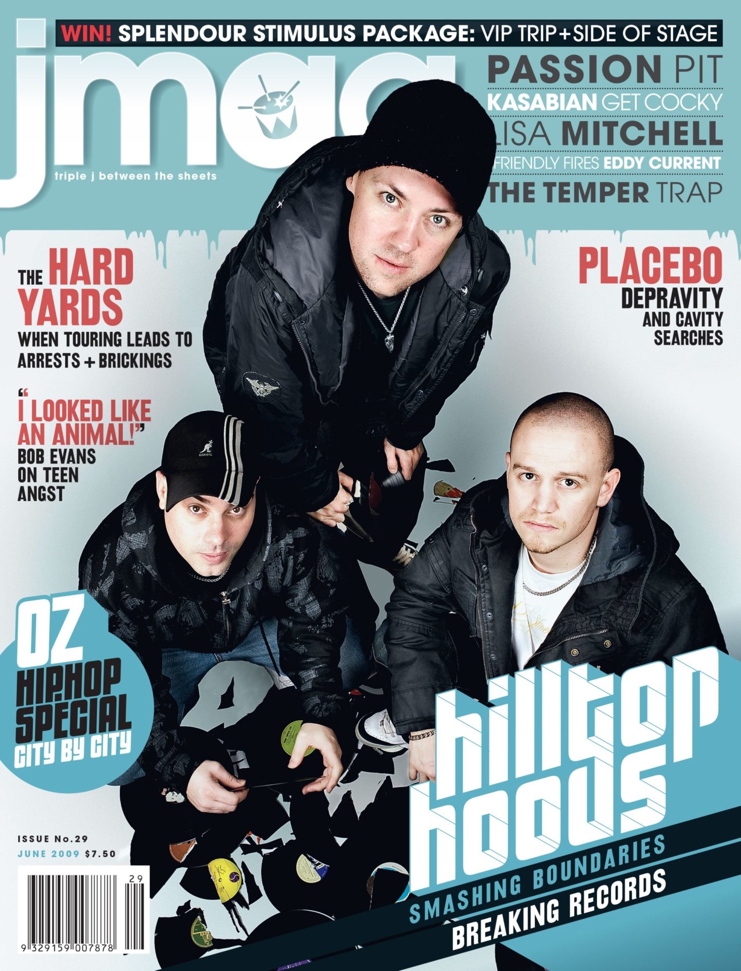 Hilltop Hoods, jmag Cover, March ’09