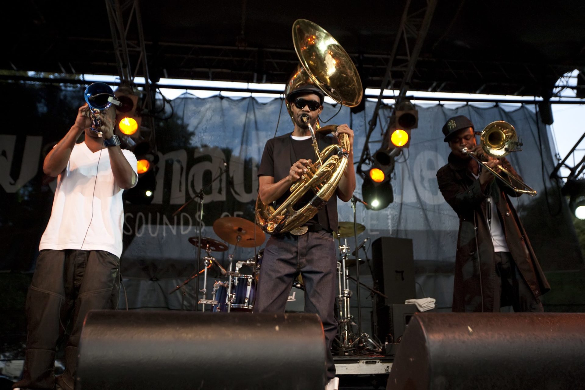 Hypnotic Brass Ensemble @ Womad, March ’10