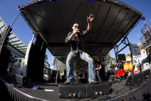 frankies world- famous house band uncaged festival 13