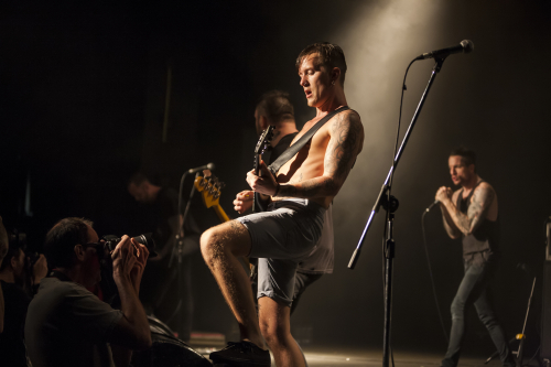 raised fist the metro 14