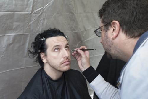 tracer el pistolero video shoot 02