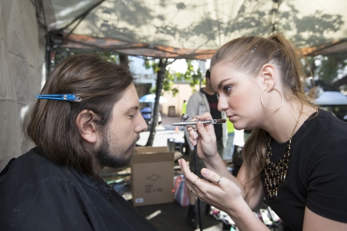 tracer el pistolero video shoot 05