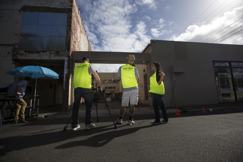 tracer el pistolero video shoot 07