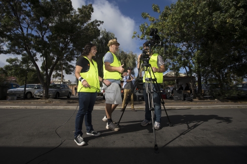 tracer el pistolero video shoot 08
