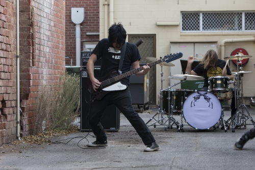 tracer el pistolero video shoot 15