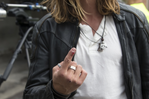 tracer el pistolero video shoot 17