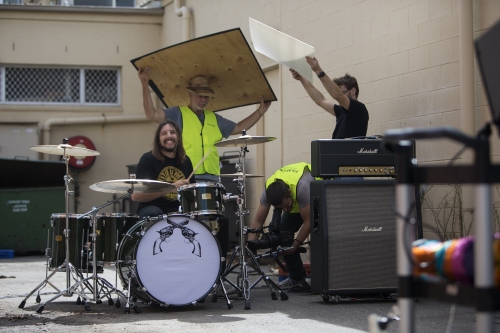 tracer el pistolero video shoot 32