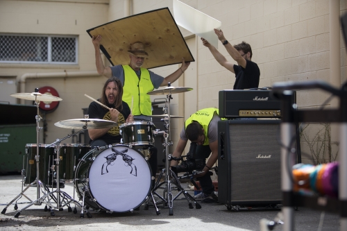 tracer el pistolero video shoot 33