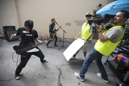 tracer el pistolero video shoot 35