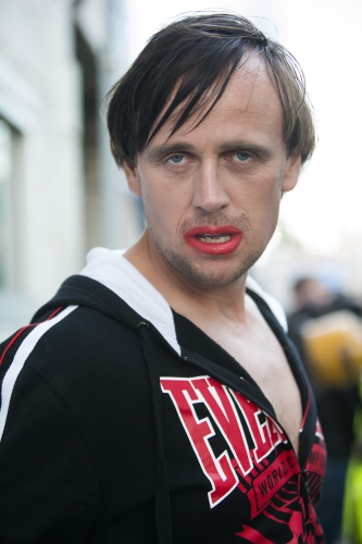 tracer el pistolero video shoot 53