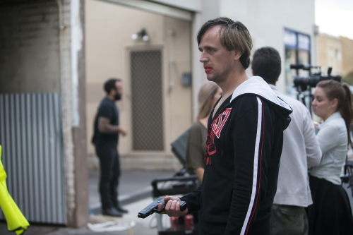 tracer el pistolero video shoot 56