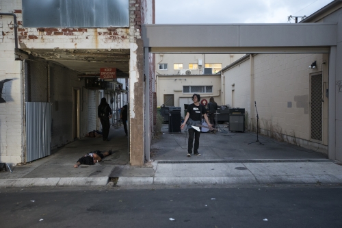 tracer el pistolero video shoot 60