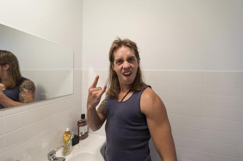 tracer mike mullet makeover 2014 08