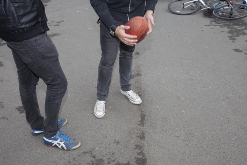 tracer off day eiffel tower paris FR may 2012 20
