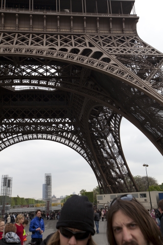 tracer off day eiffel tower paris FR may 2012 26