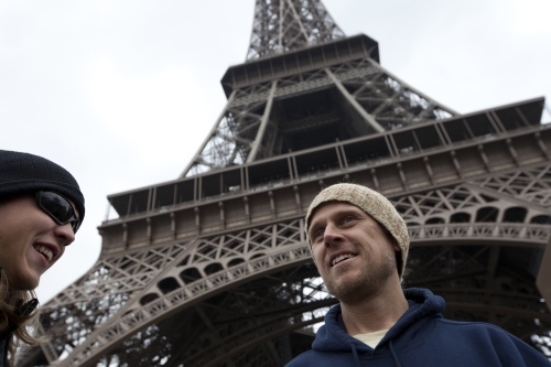 tracer off day eiffel tower paris FR may 2012 29