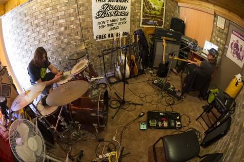 tracer tracking new album at mikes 05